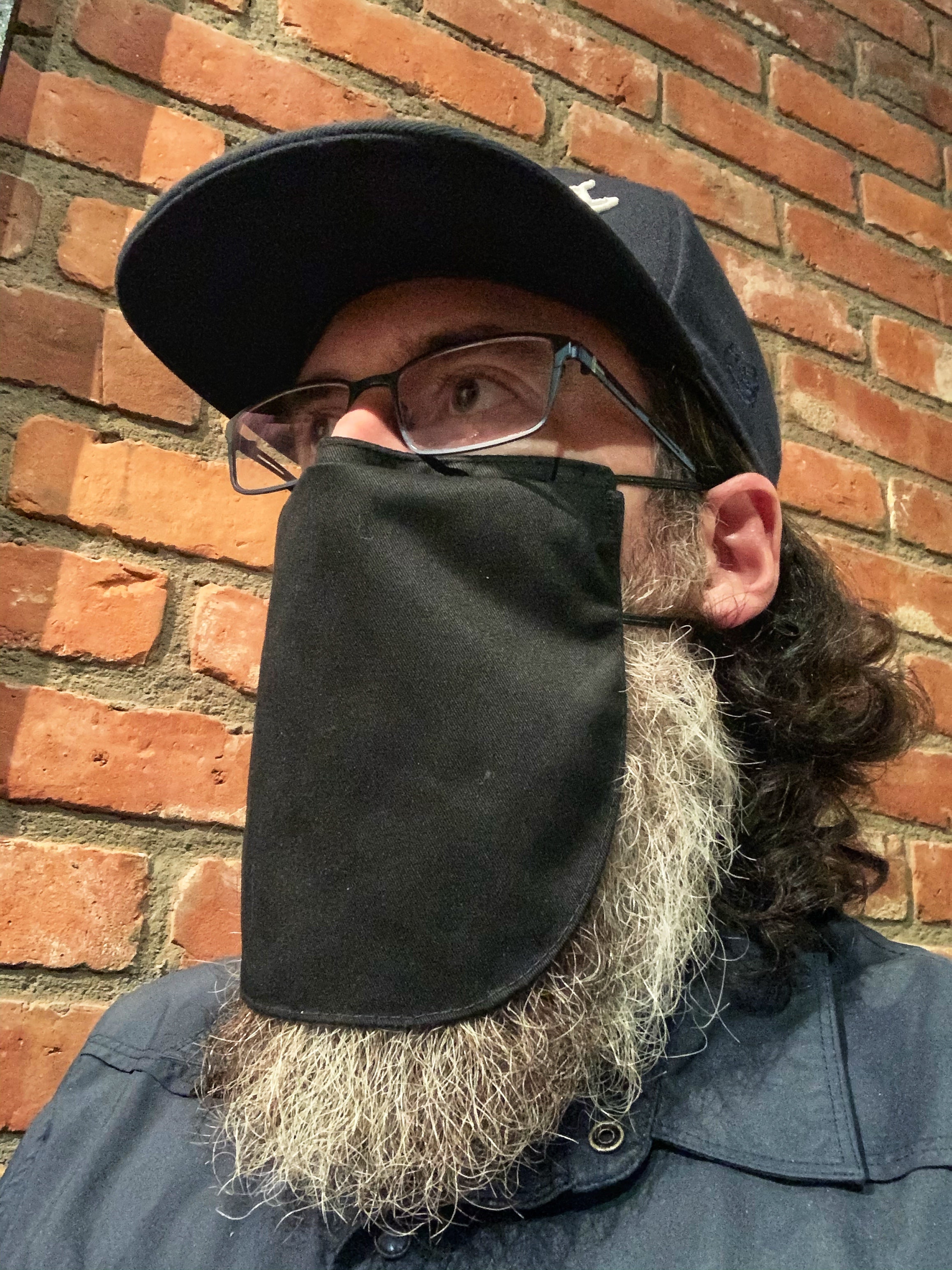 Beard Kilt (Black) Beard Mask